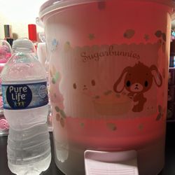 VERY RARE Sugarbunnies Trash Bin