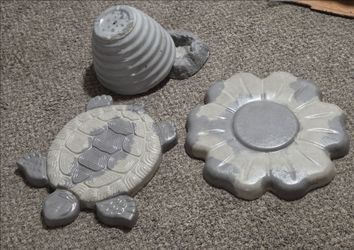 Beautiful handcrafted concrete set