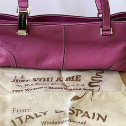 Pink Franco Sarto Purse