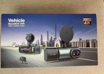 Brand new 4k dash cam front and rear