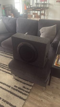 12 inch subwoofer
