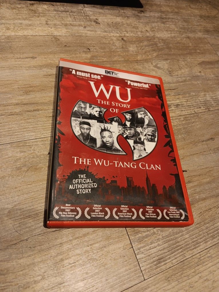 Wu: The Story of the Wu-Tang Clan DVD 2008 Hip Hop Documentary Rap NY NYC BET