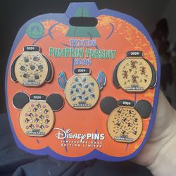Limited Edition Pluto’s Pumpkin Pursuit Pins