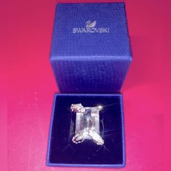 Swarovski Ring Snakes Clear Huge Crystal Size 6 Jewelry Serpent Birthday Christmas Gift 