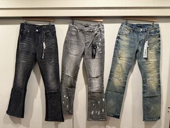 Purple Brand Flared Jeans 