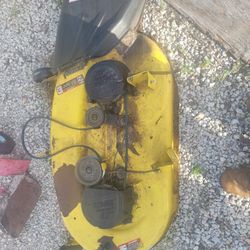 ((READ AD))((42" LA-SERIES or D-SERIES Johndeere DECK)) riding mower 