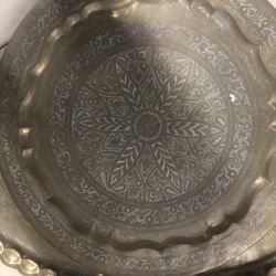 Round Brass Wall Hanging 