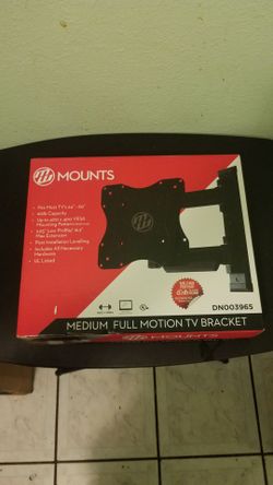 HU Mounts Medium Full Motion TV Bracket