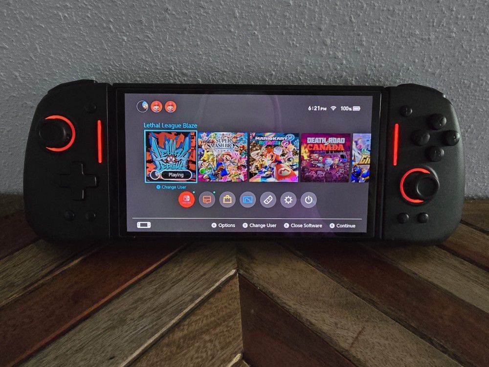 OLED Switch With Upgraded Joycons, Storage, And Ethernet Port