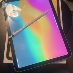 Ipad 10th generation with wifi + apple pen