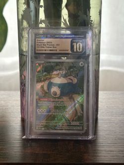 Snorlax - 051 - SV: Scarlet & Violet Promo Cards | CGC 10 Pristine