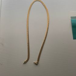 Gold 14k Herringbone Chain