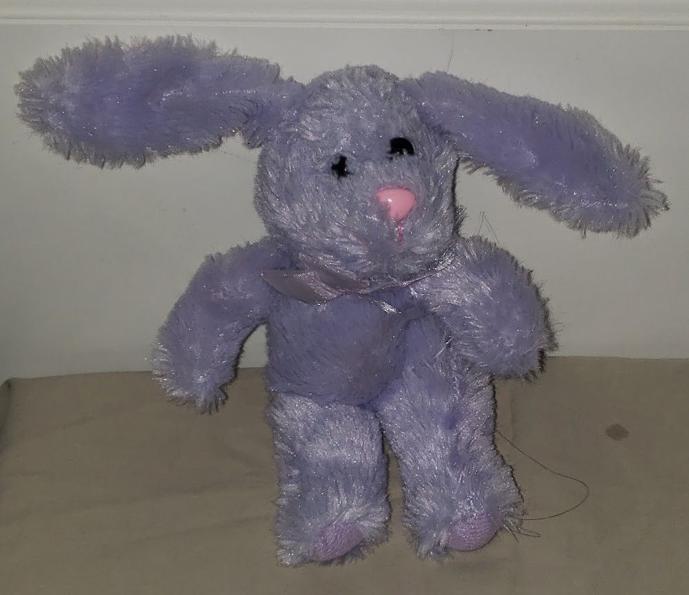Purple (Easter) Bunny Plush Stuffed Animal