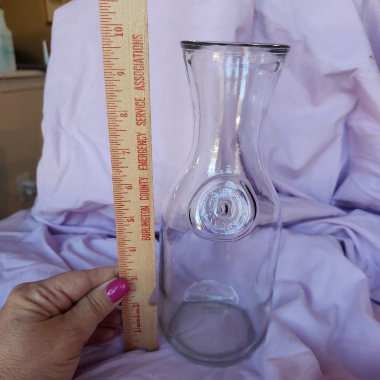 Vintage GLASS Wine BOTTLE