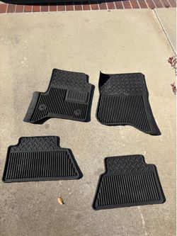 Factory Chevy/GMC 1500 all weather floor mats