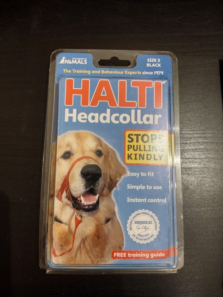 Halti Head collar Size 3 Black