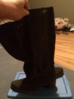 Timberland suede boots, size 6 1/2