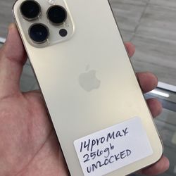 14 Pro Max Unlocked. Cash Or $50 Down W Approval 