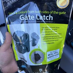 Double Sides Lock Latch For Gates