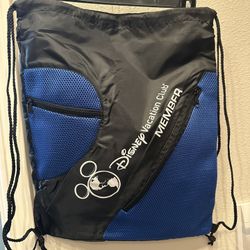 DISNEY VACATION CLUB MEMBER DRAWSTRING BAGS SET OF 3