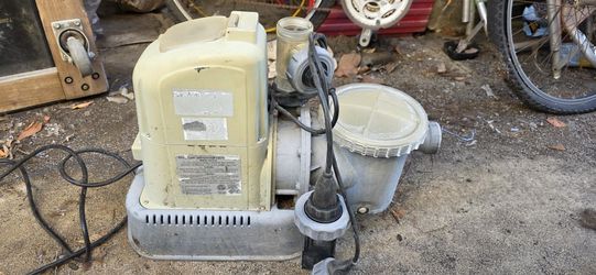 Pool Pump Portable Above Ground Pool
