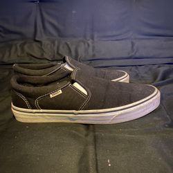 Black Slip on vans