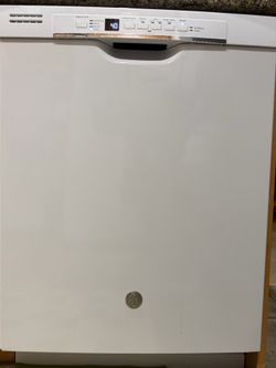 GE dishwasher- white excellent condition- 24 inch wide