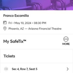 Franco Escamilla  Tickets