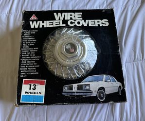WIRE HUB COVERS WIRE WHEEL COVERS 13"