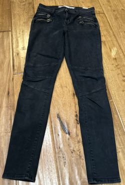 Lovers + Friends Black Denim Skinny Jeans 