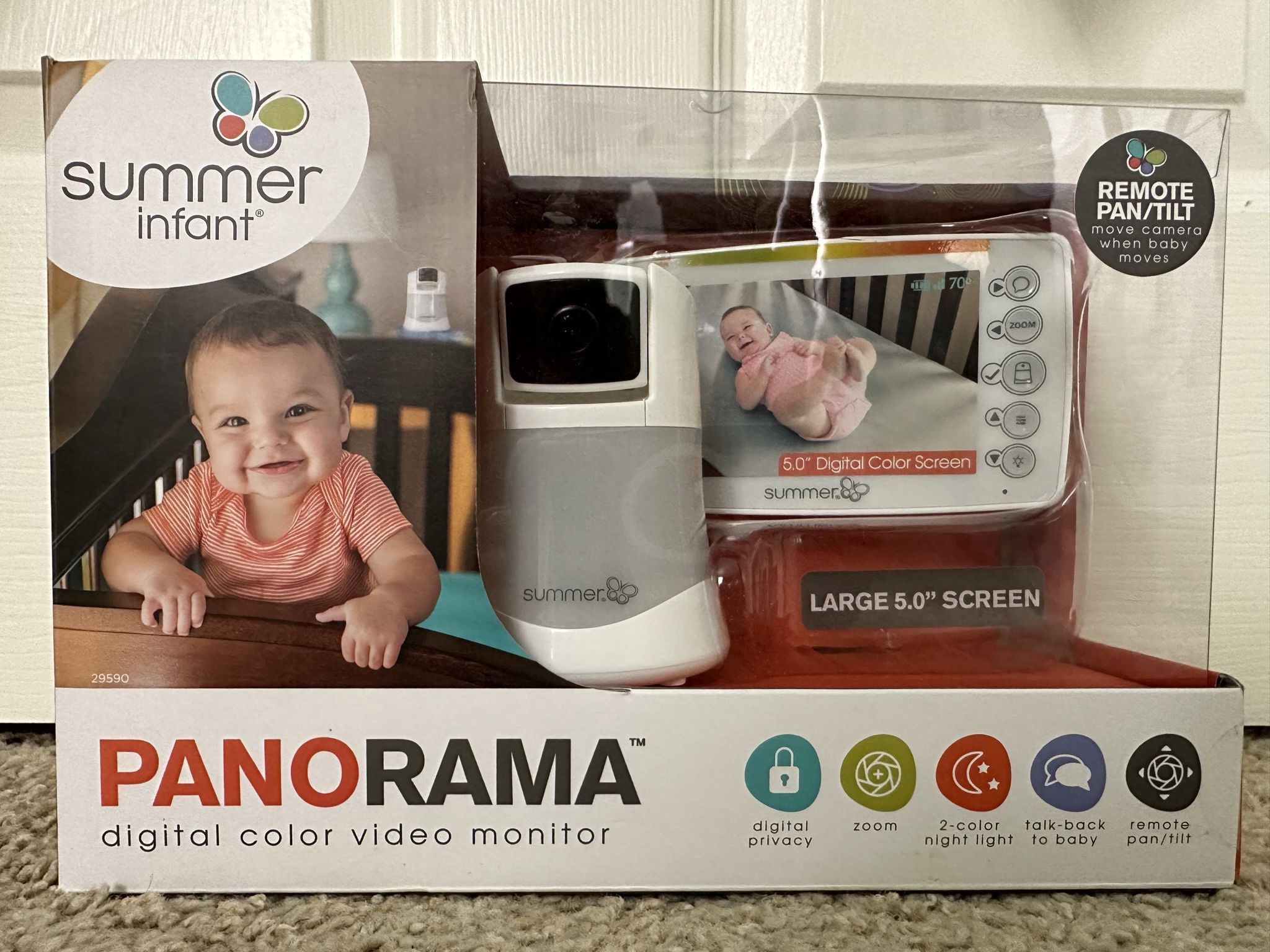 Summer Infant Baby Monitor- Panorama 