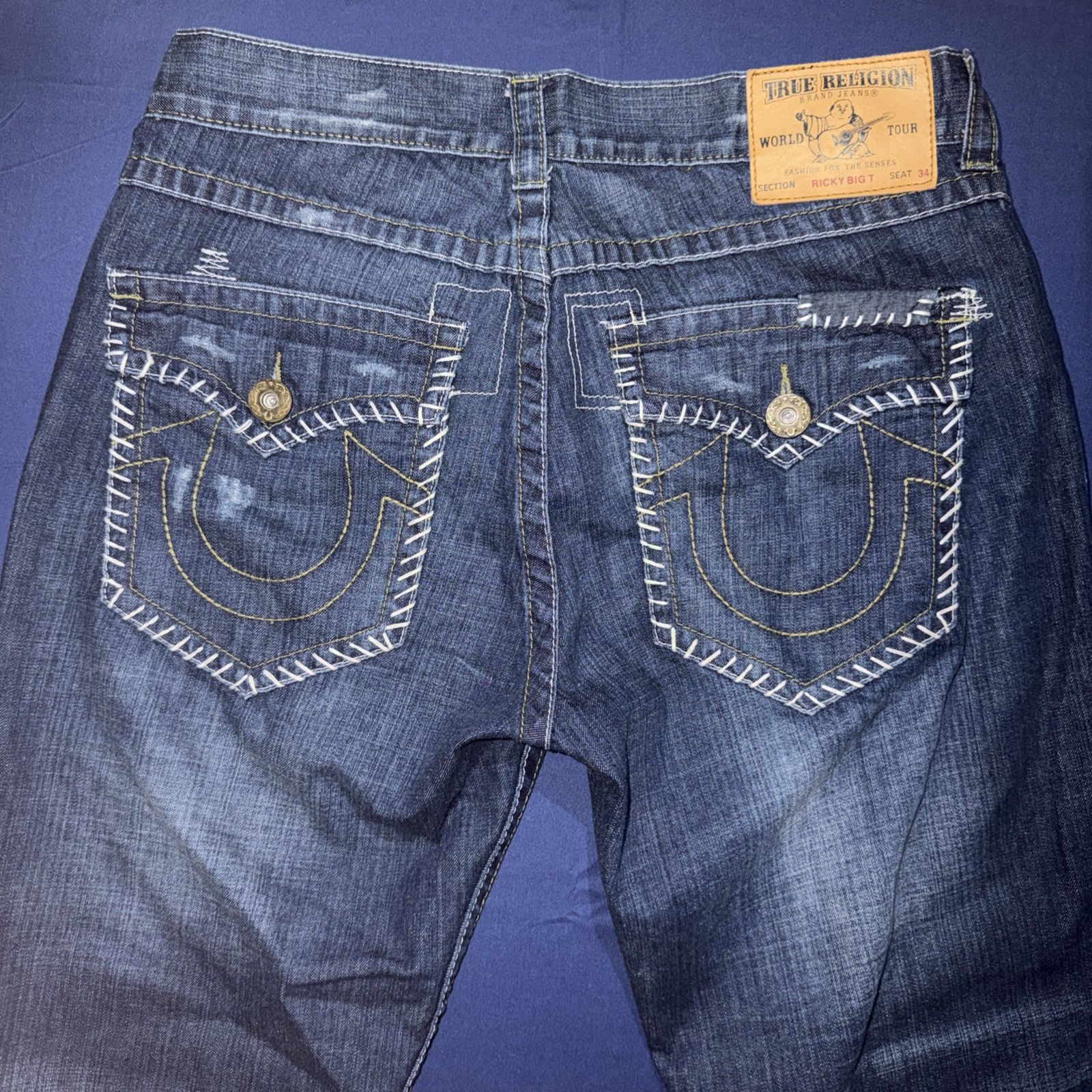 True Religion Billy Super T Seat 34 Men