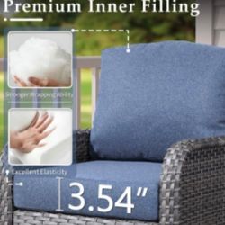 Two Piece Patio Chair Set Outdoor Patio Furniture Patio Chairs Outdoor Chairs Brand New In The Box 🆕🚎🚛🆕