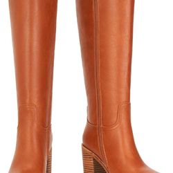 Women’s Knee High Boots – Fits Calf Sizes 13.3″–16.6″ (Sizes 5-12) | Ideal for Fuller Calves, Not for Extra-Wide Calves | Comfort Block Heel, Square T