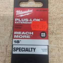 Milwaukee PLUSLOK 18 in. SDS-PLUS Carbide Bit Extension