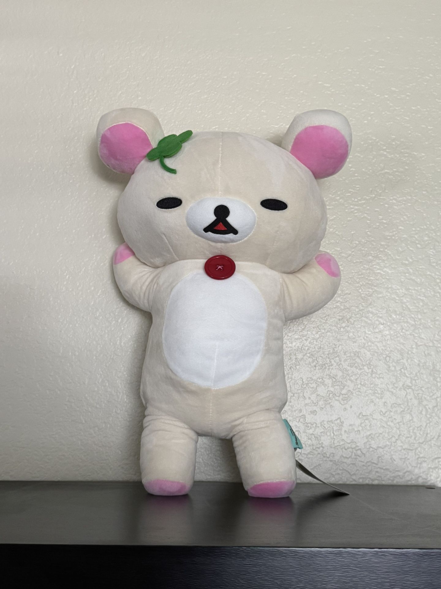 Korilakkuma clover plushie 20in