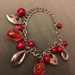 Heart Shaped Locket Anklet