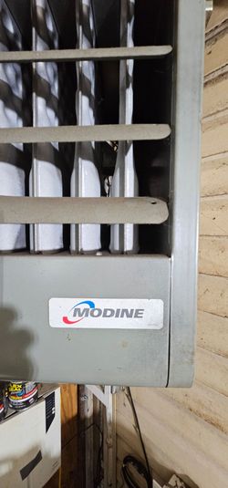Modine Gas Garage / Shop Heater - 50,000 BTU (Working & Tested)