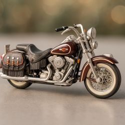 Maisto 1990s Harley-Davidson FLSTS Heritage Softail Springer, 5”