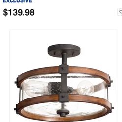 Hermoso candil para techo nuevo muy bonito $60