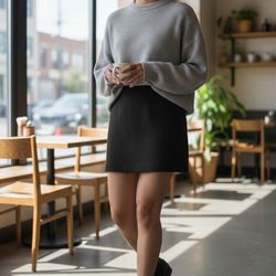 Like New Black Kasper Petite Shirt 