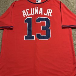 Atlanta Braves ‘Ronald Acuña Jr #13’ Alternate Jersey