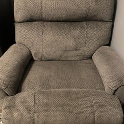 Gray Recliner 
