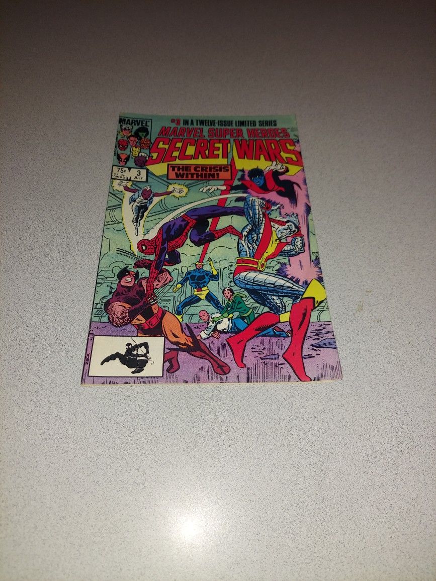 1984 MARVEL SUPER HEROES SECRET WARS #3 COMIC