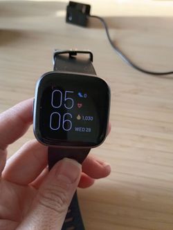 Fitbit Versa 2 Smartwatch Black