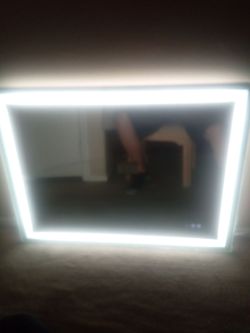 LED Backlit Wall Mirror