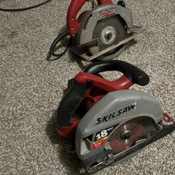 2 Circular Saw Pick Up Only