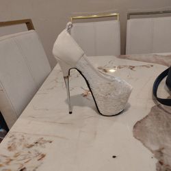 Getmorebeauty  Platform Wedding Shoe