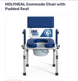 ST-Padded beside commode-brand new