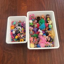 40+ LOL DOLLS WITH ACCESSORIES 